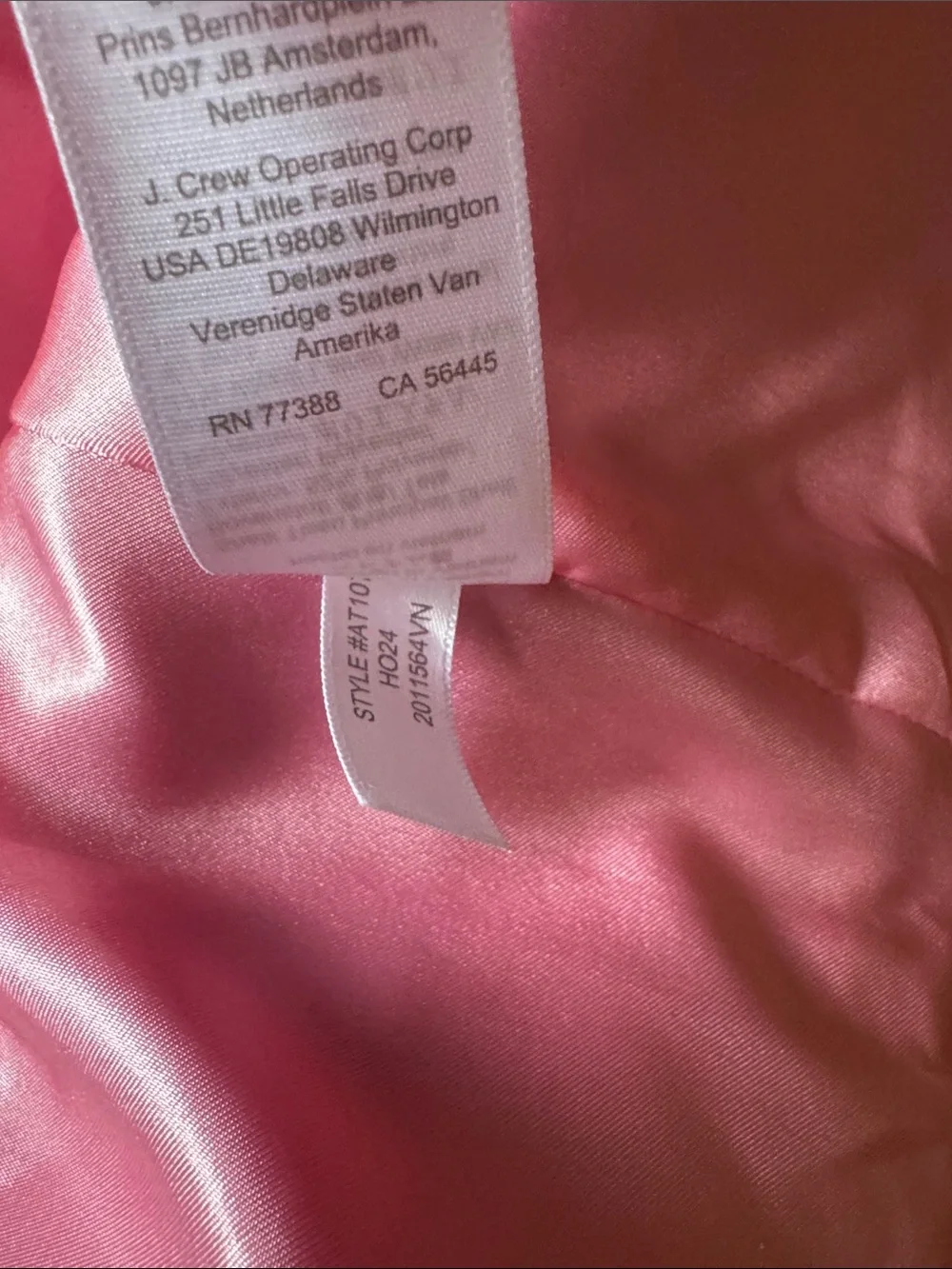 J. Crew Pink Wool-Blend Coat - Picture 8 of 16